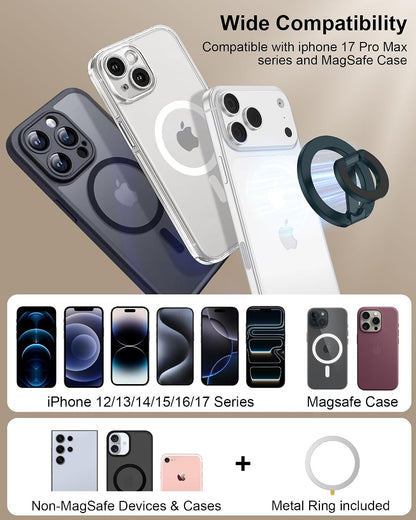 Mag Safe Phone Grip for Iphone 17 Pro Max Apple Magsafe Foldable Kickstand