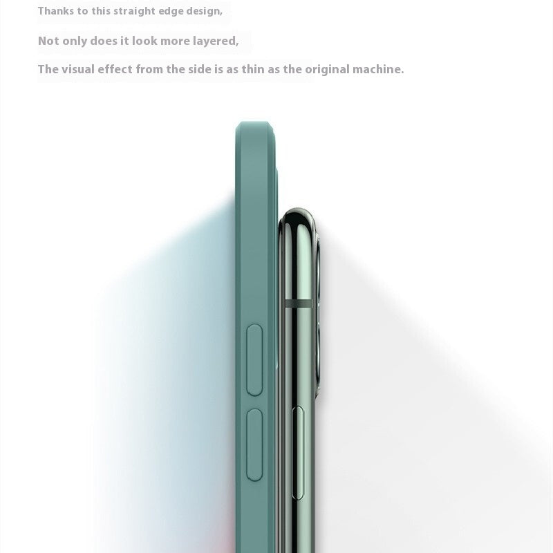 Advanced Liquid Silicone New Lens All-Inclusive Phone Case