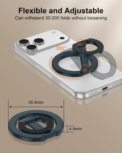 Mag Safe Phone Grip for Iphone 17 Pro Max Apple Magsafe Foldable Kickstand
