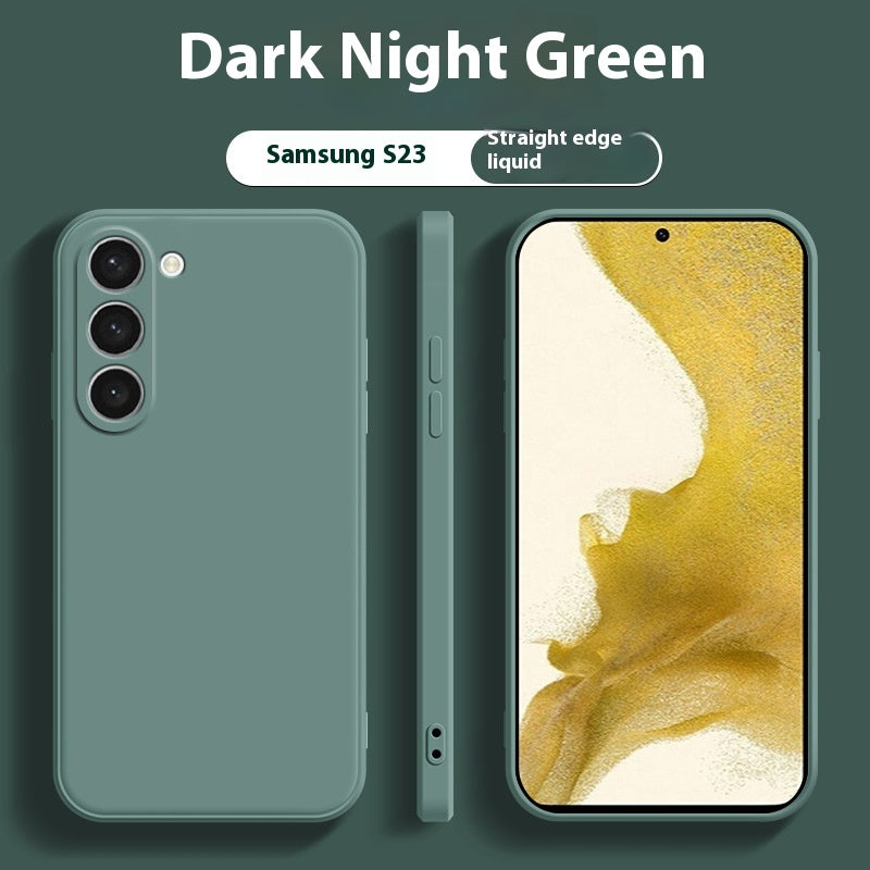 Advanced Liquid Silicone New Lens All-Inclusive Phone Case