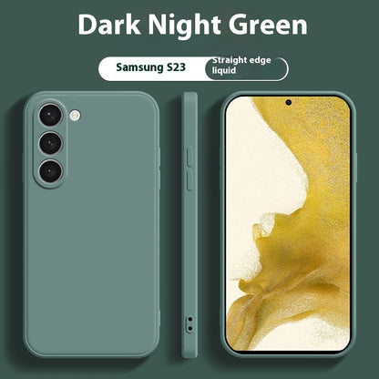 Advanced Liquid Silicone New Lens All-Inclusive Phone Case