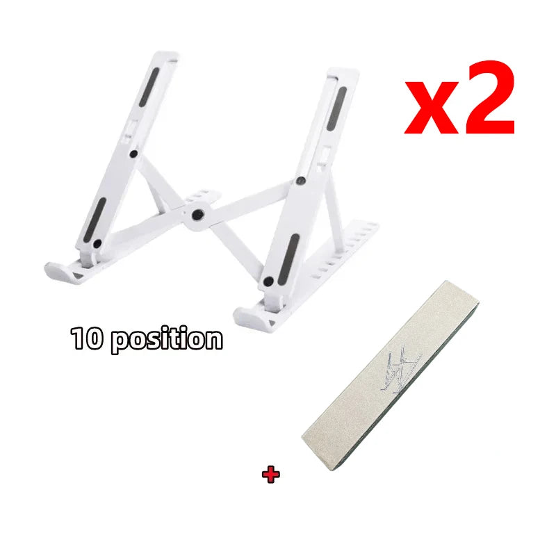 Foldable Laptop Stand Adjustable Portable Notebook Bracket Support Base ABS Holder for Macbook Air Pro Accessories Convenient
