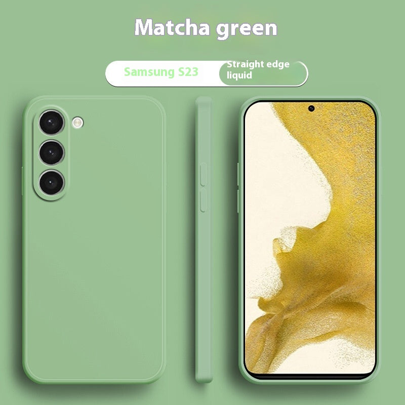 Advanced Liquid Silicone New Lens All-Inclusive Phone Case